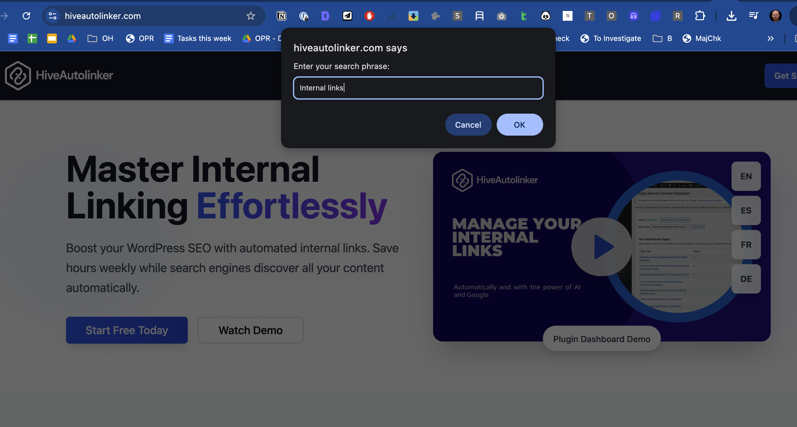 Free Site Search Bookmarklet: Instantly Search Any Website with Google